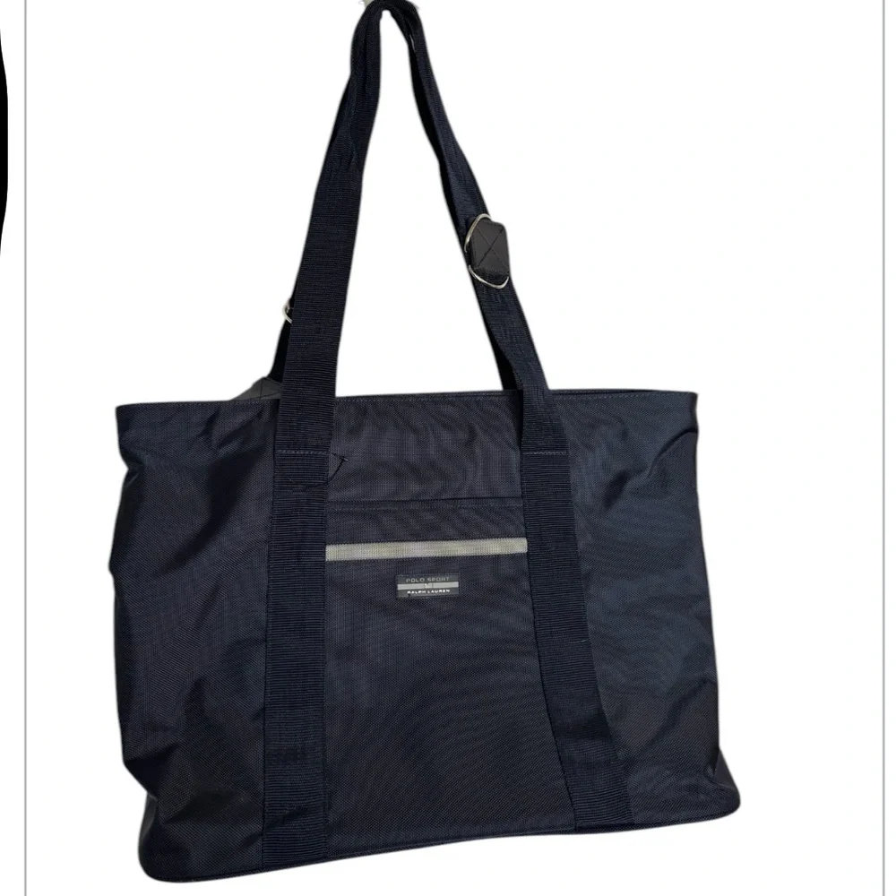 Polo Sport Ralph Lauren Navy Unisex X-Large Tote NWOT
